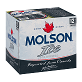 Molson Ice Beer 12 Oz Left Picture